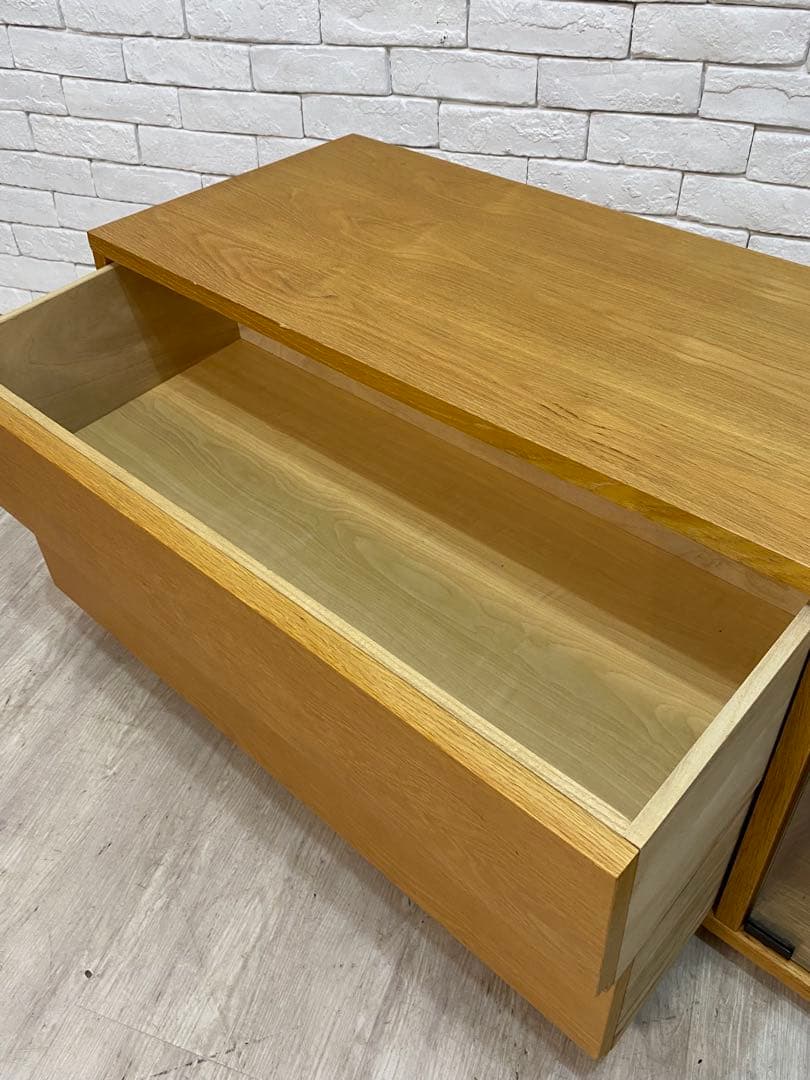 【東京23区内配送無料】無印良品　テレビボード　台　サイドボード　ロー　リビング