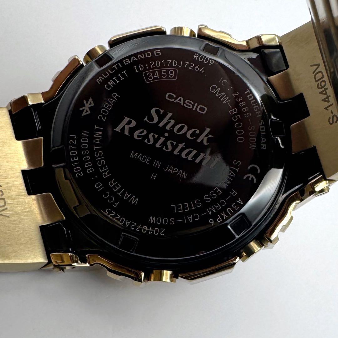 G-SHOCK GMW-B5000 ゴールド