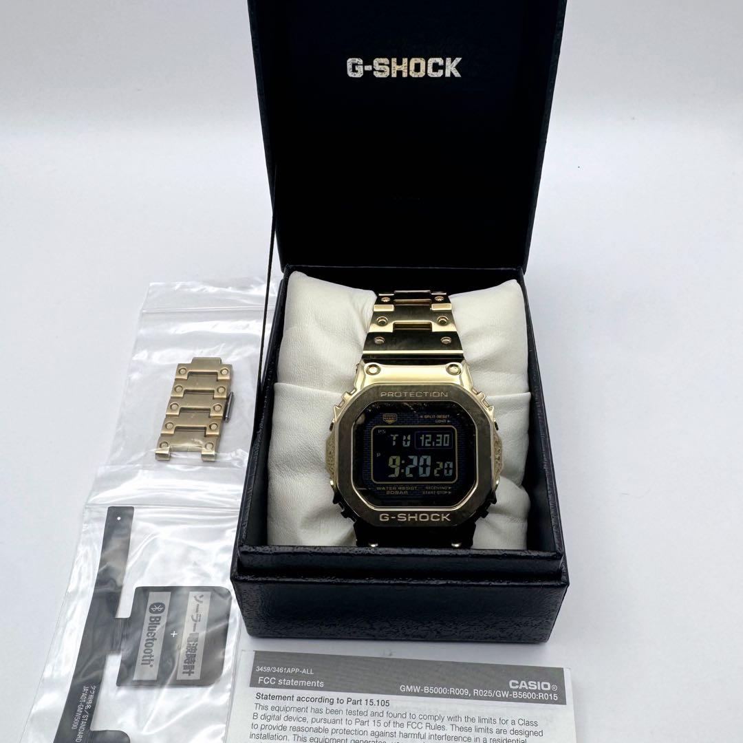 G-SHOCK GMW-B5000 ゴールド
