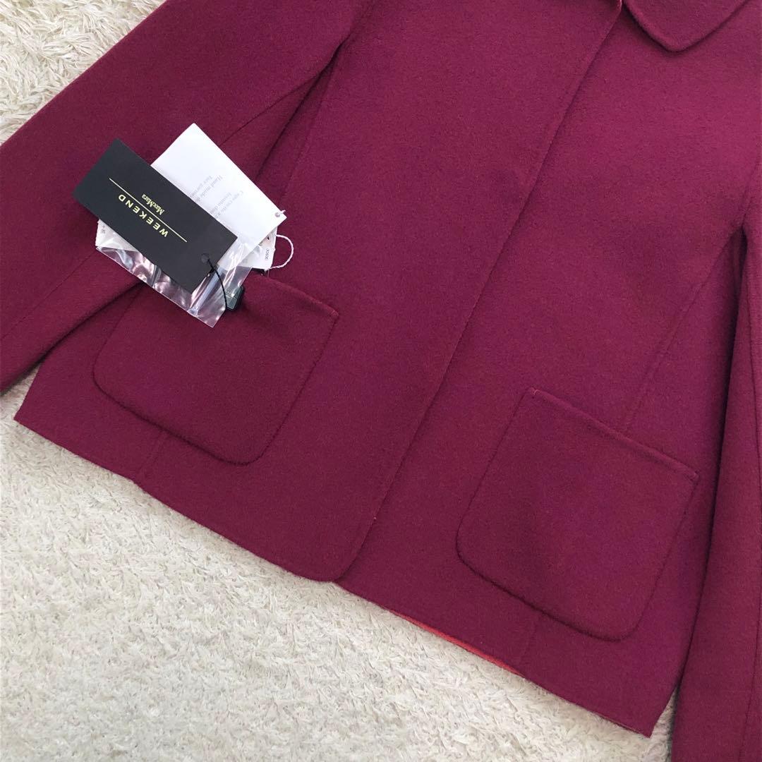 新品・希少✨マックスマーラ クチートアマーノ リバーシブル ジャケット 42