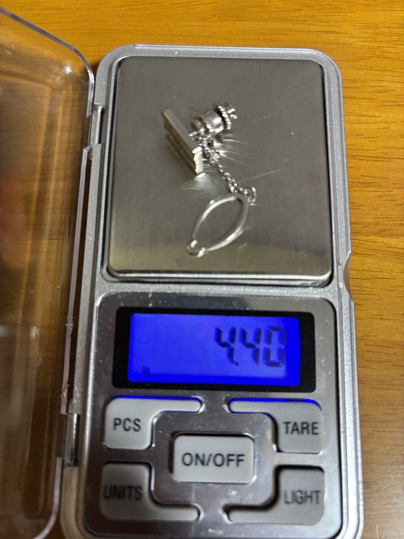 k18シルバーと18K刻印あり 算盤デザイン ネクタイピン