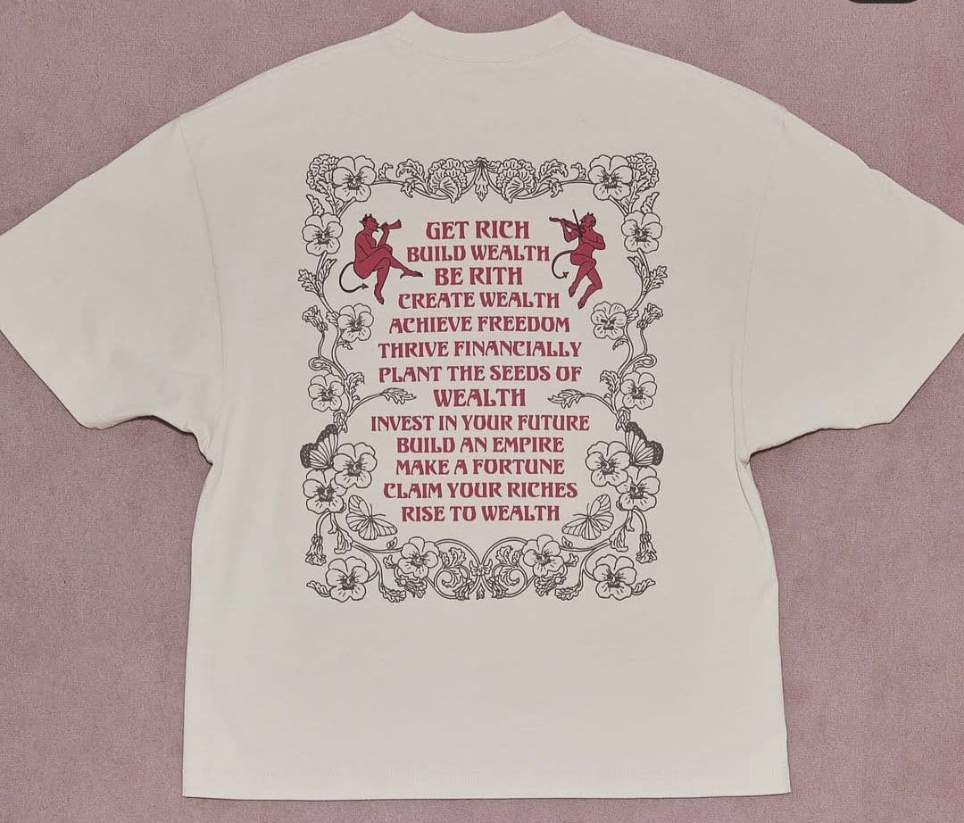 仲里依紗　5th アニバーサリーTシャツ