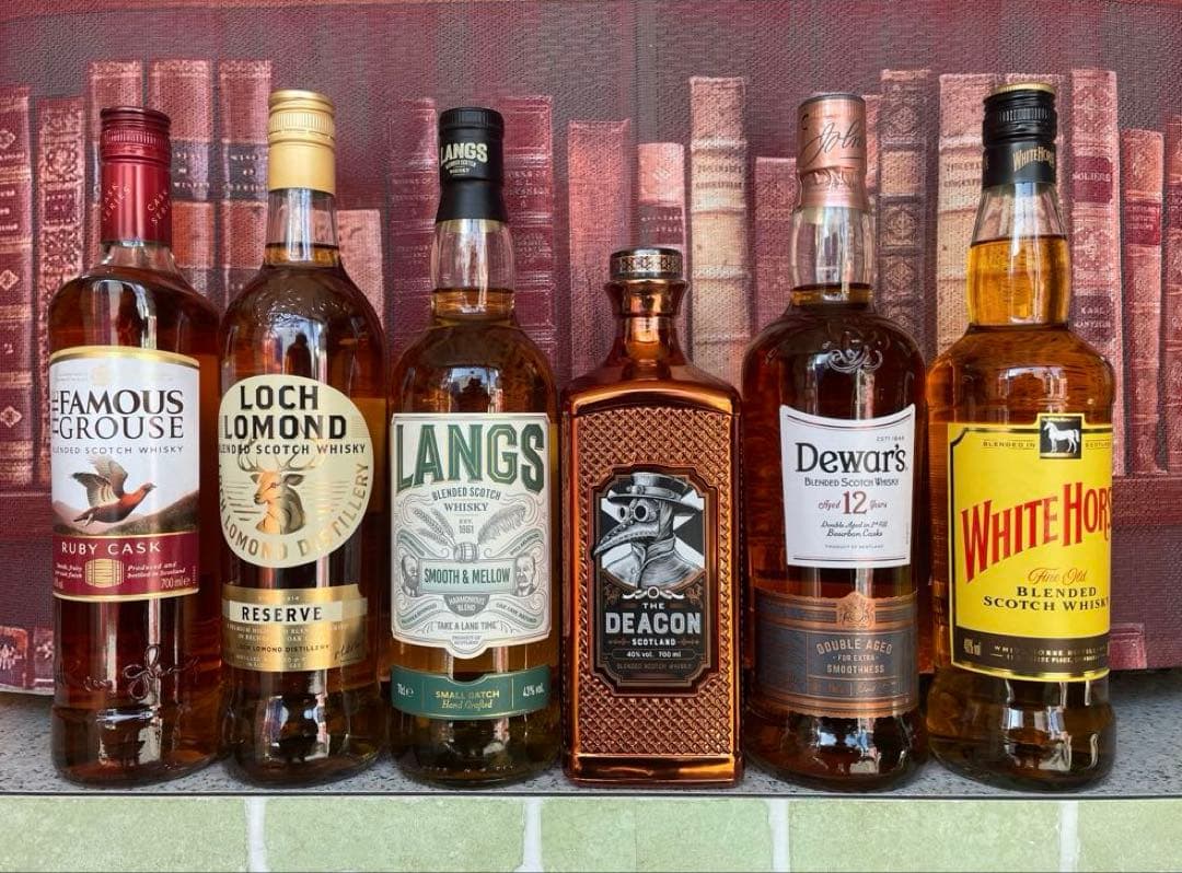 チヌ太郎です。 スコッチウイスキー6本