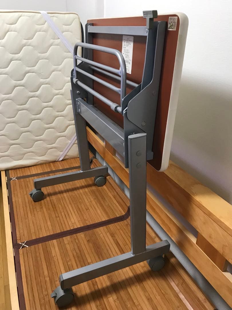 【折り畳み式】【棚付】ワークデスク 幅75cm 奥行45cm