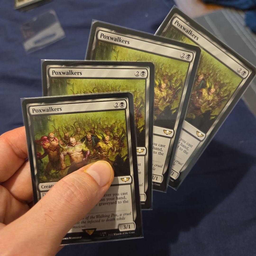 Poxwalkers 4枚セット 40K 049