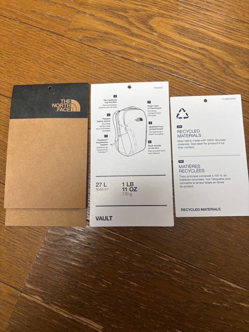 THE NORTH FACE VAULT ヴォルト ブラック　黒