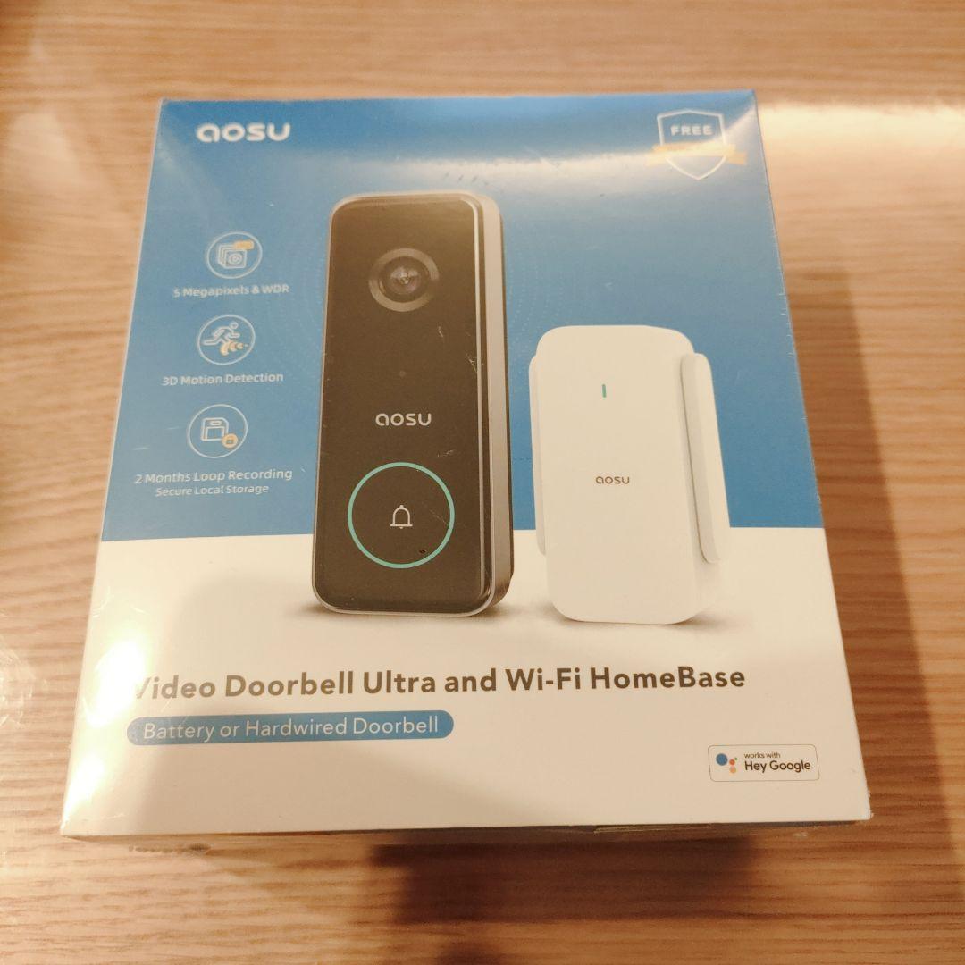 インターホン ワイヤレス 2.4/5 GHz WiFi ドアホン カメラ付き