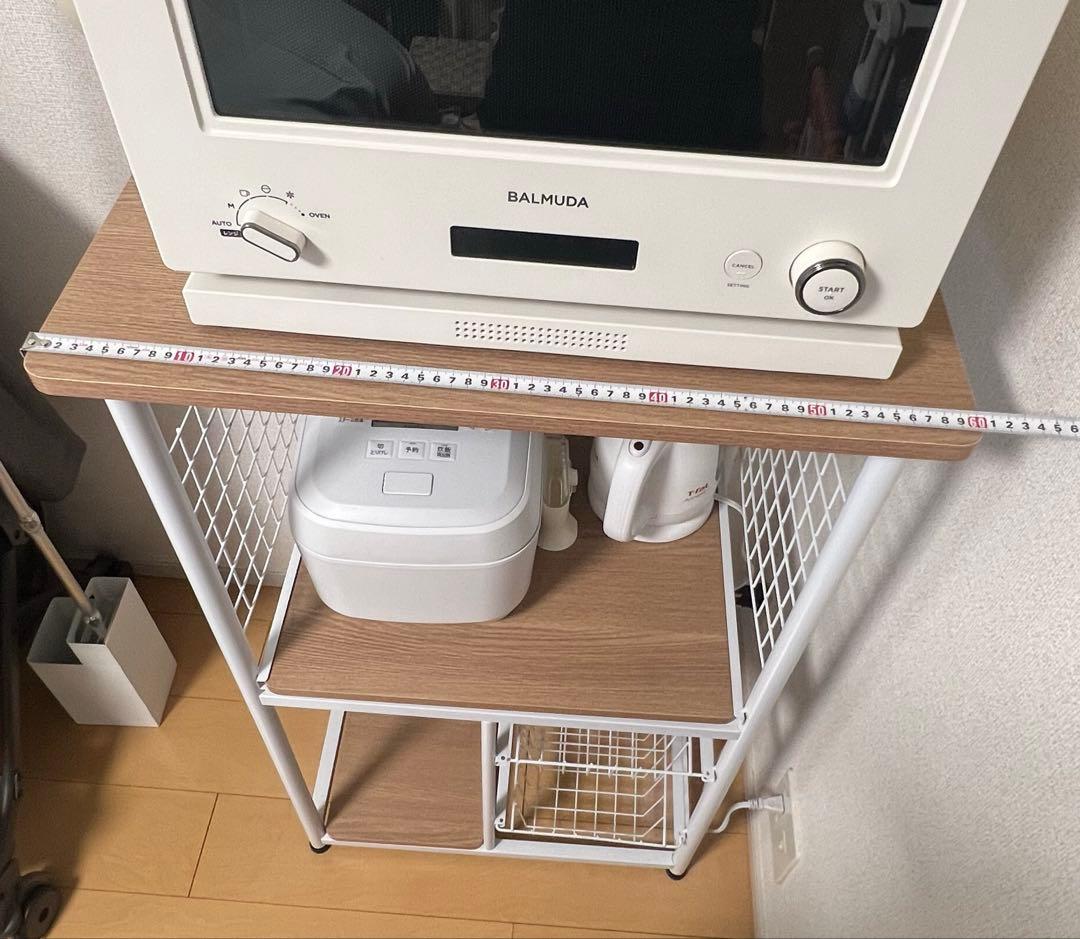 弘益 UTILITY キッチンラック レンジ　炊飯器　ラック