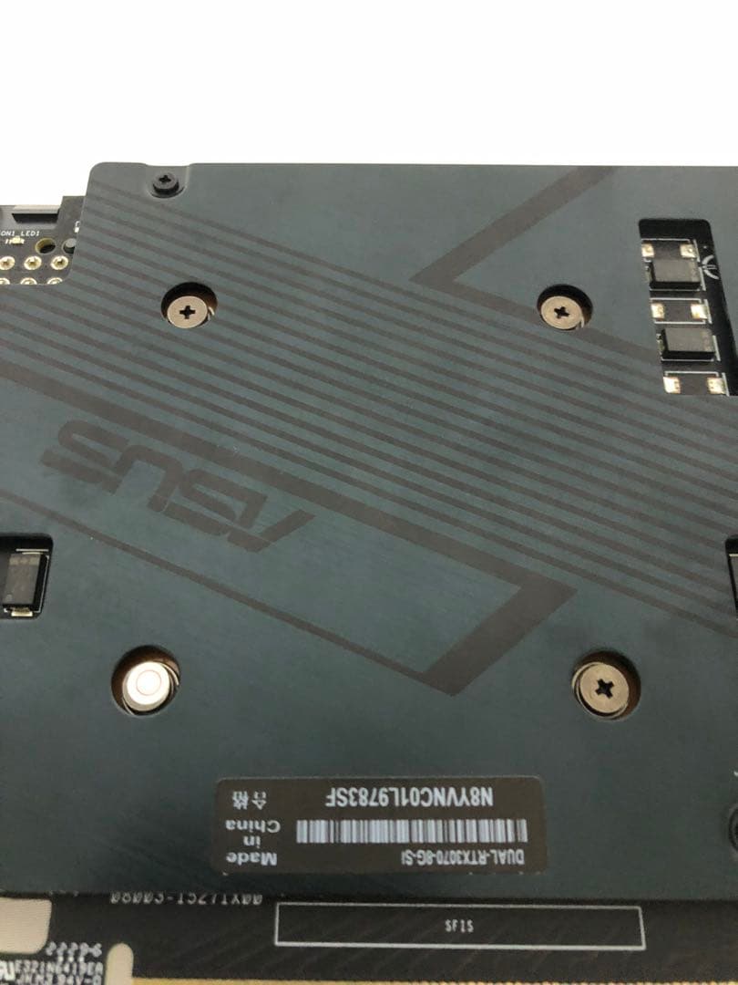 ASUS DUAL-RTX3070-8G-SI グラフィックボード　ジャンク