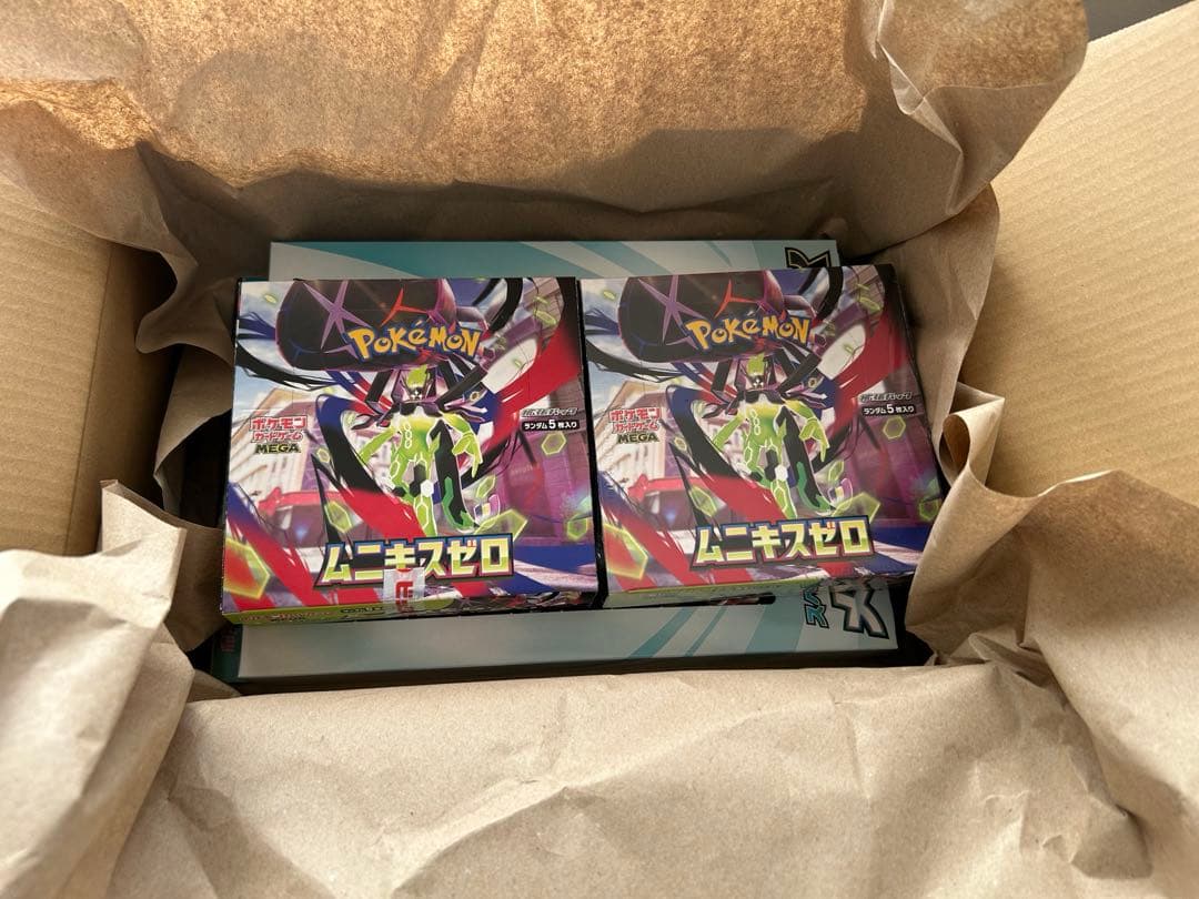 ポケカ　ムニキスゼロ　2BOX &メガエルレイドex