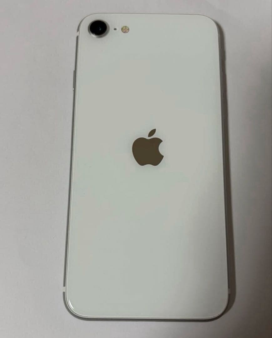 【美品】 iPhone SE 第2世代 64GB ホワイトMHGQ3J/A