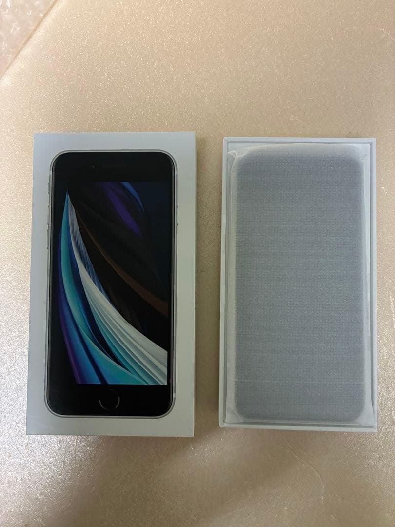 【美品】 iPhone SE 第2世代 64GB ホワイトMHGQ3J/A