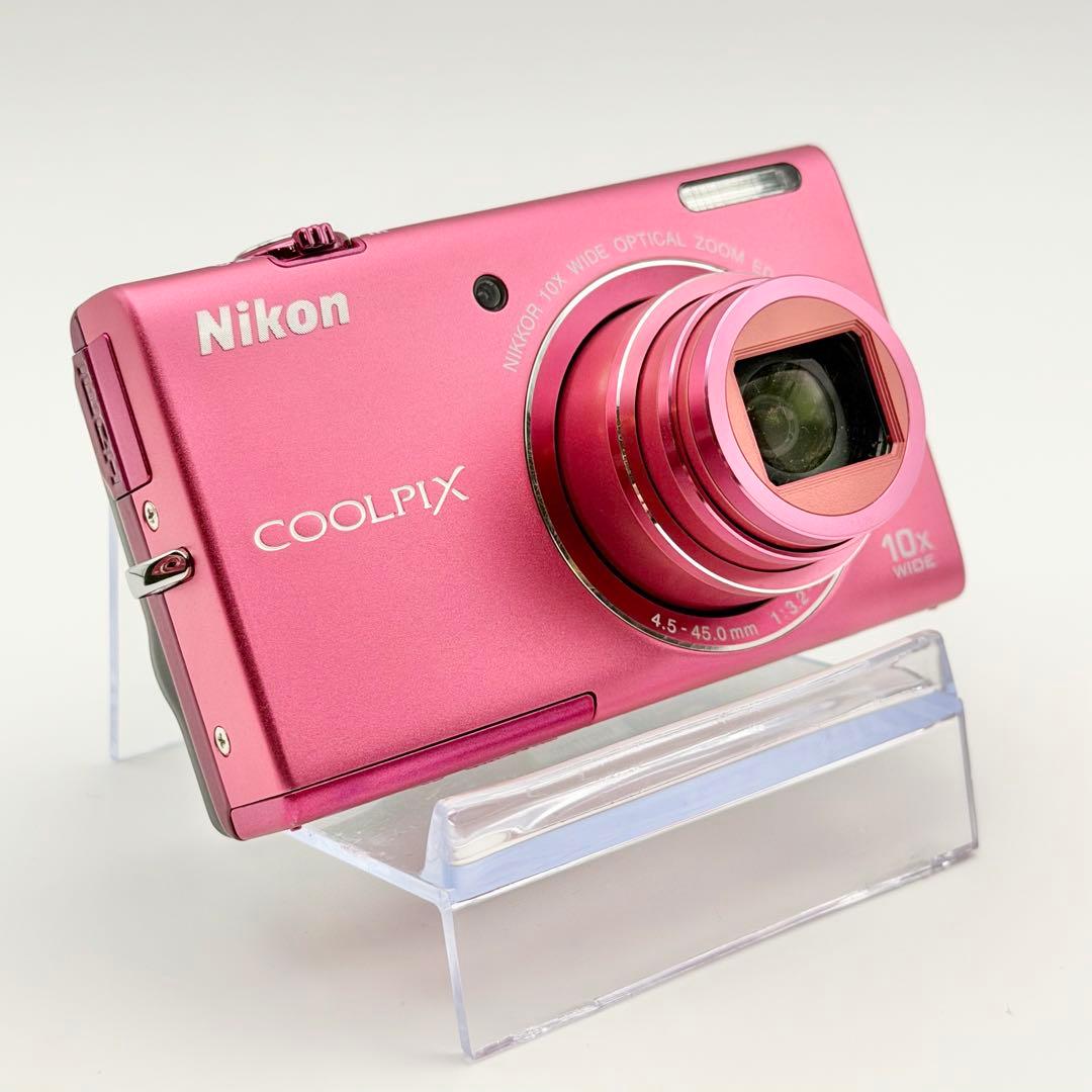 【美品・動作確認済】 NIKON COOLPIX S6200 ピンク