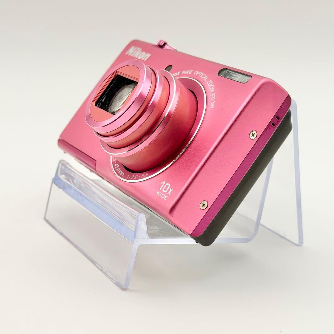 【美品・動作確認済】 NIKON COOLPIX S6200 ピンク