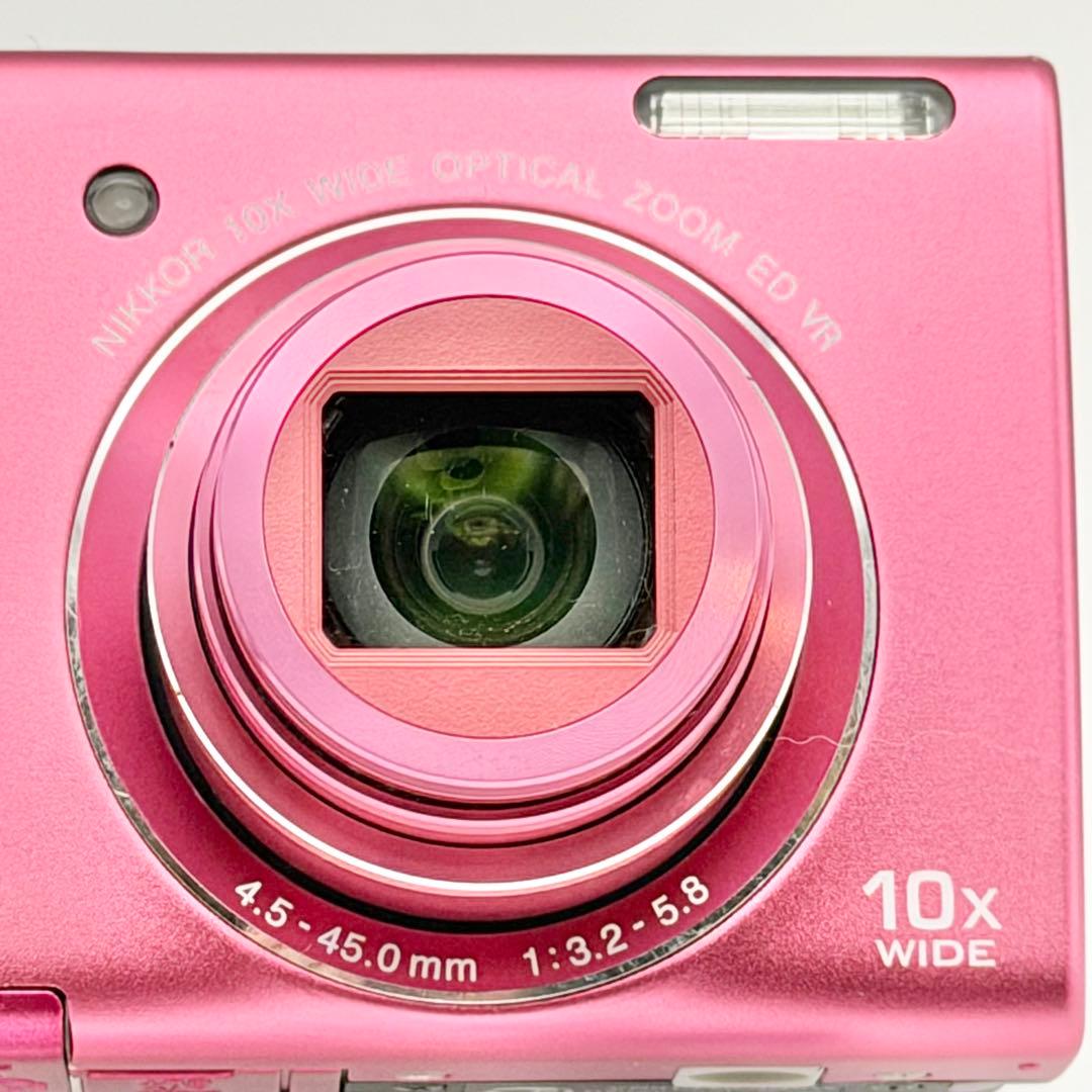 【美品・動作確認済】 NIKON COOLPIX S6200 ピンク