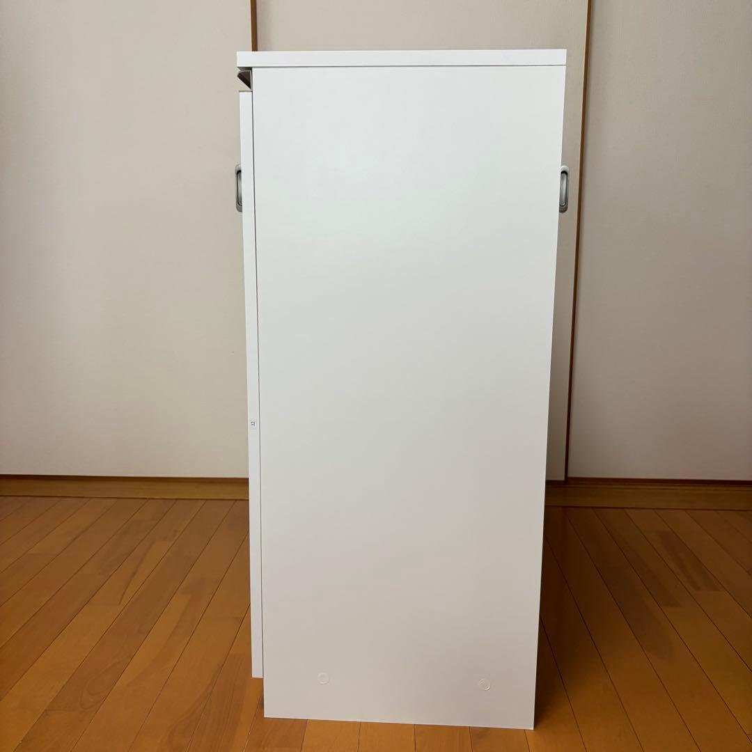【送料込】ニトリ キャビネット フォルムN SK9090Dホワイト
