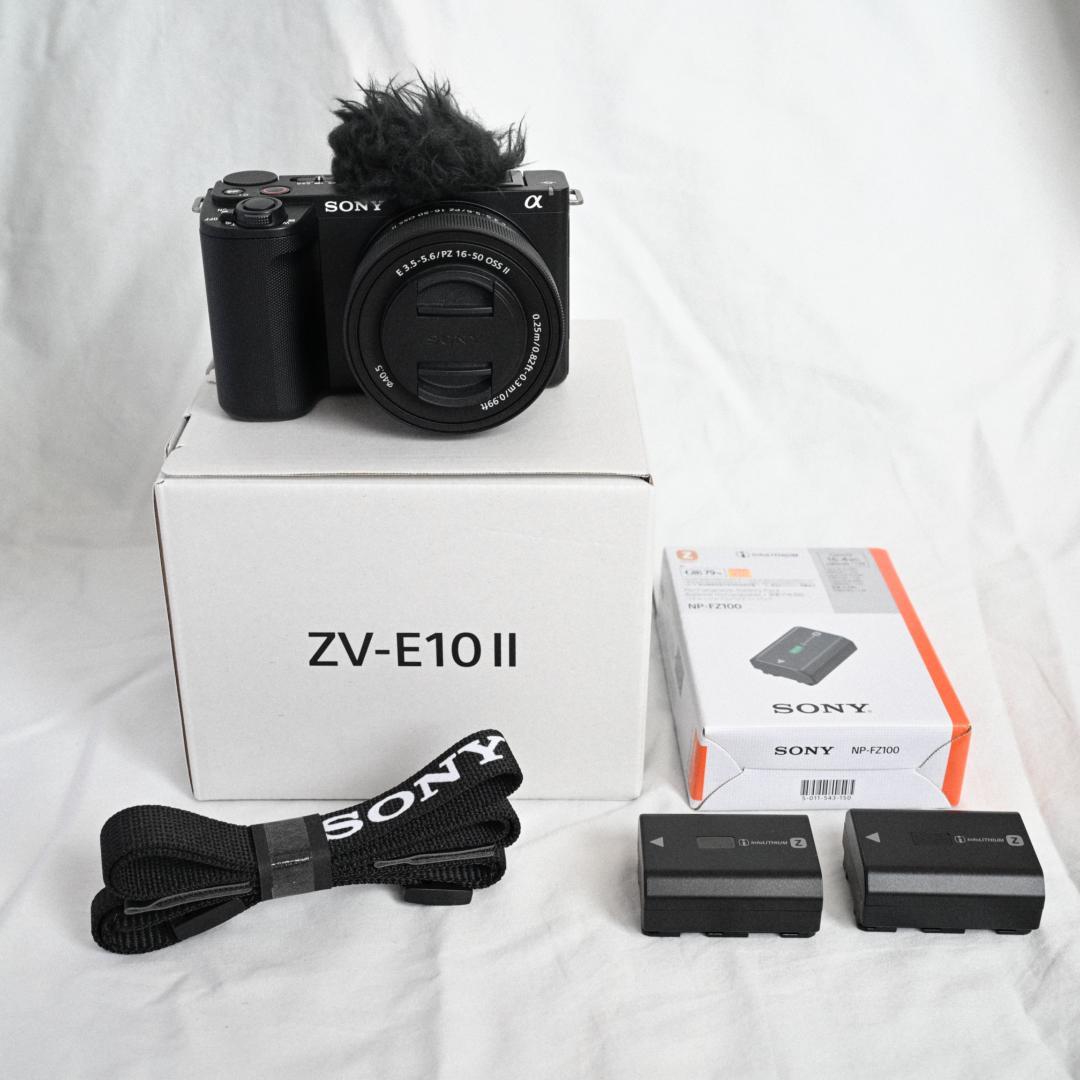 SONY ZV-E10 II (ZV-E10M2K) パワーズームレンズキット