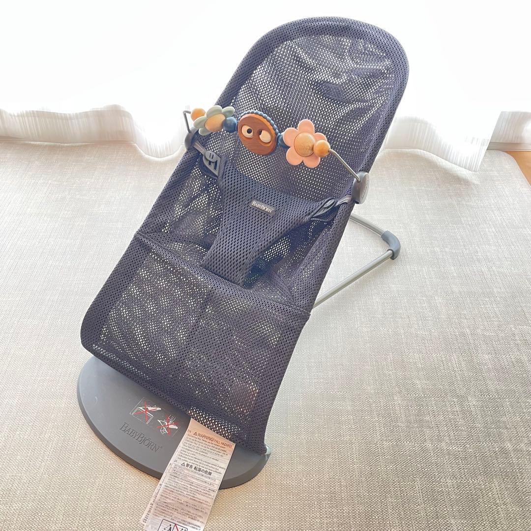 BABY BJORN バウンサー & 木製トーイ
