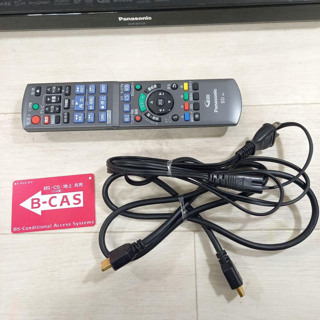 Panasonic 500GB BDレコーダー DMR-BRT220 12年製