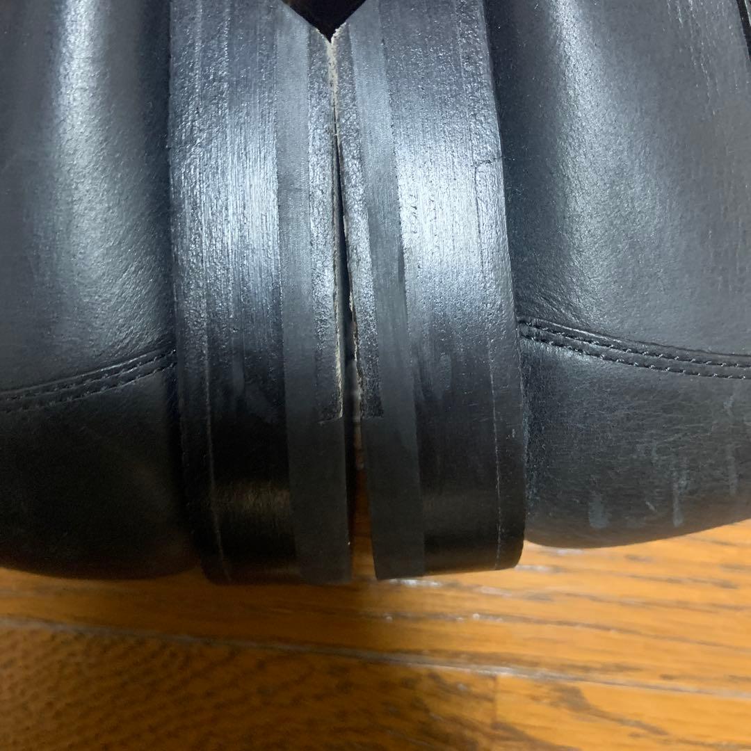 LOEWE ブラック ローファー