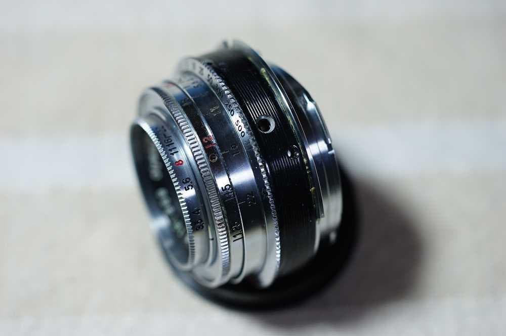 改造レンズ　D.zuiko-w F.C. 3.5cm F3.5