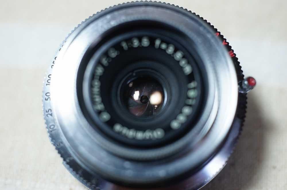 改造レンズ　D.zuiko-w F.C. 3.5cm F3.5