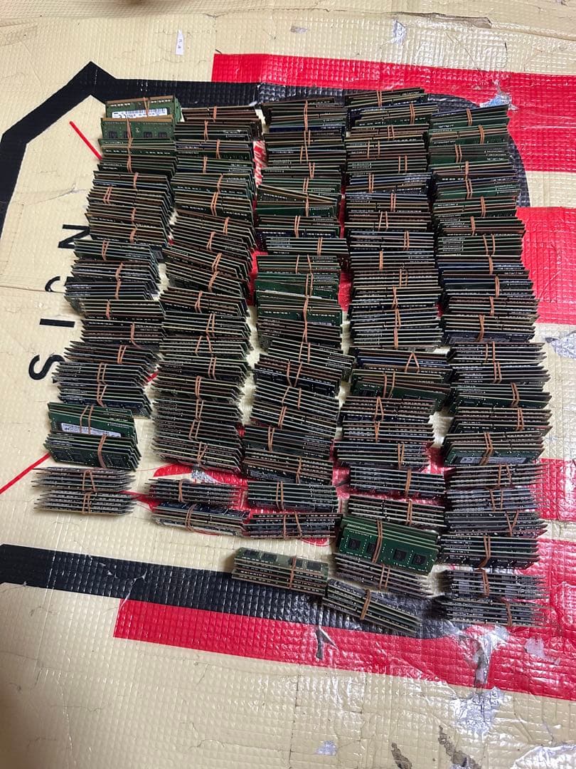 メモリ　pc3l 4g x 500枚セット