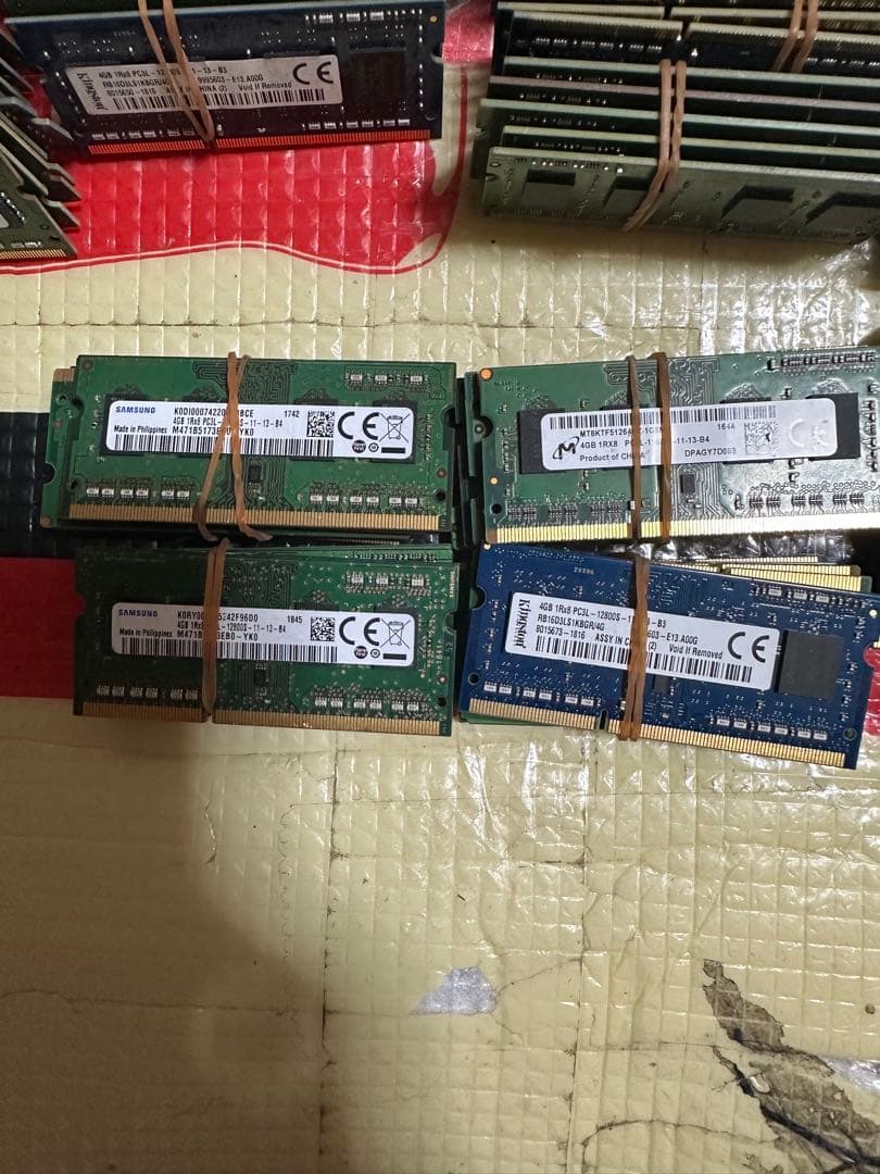 メモリ　pc3l 4g x 500枚セット