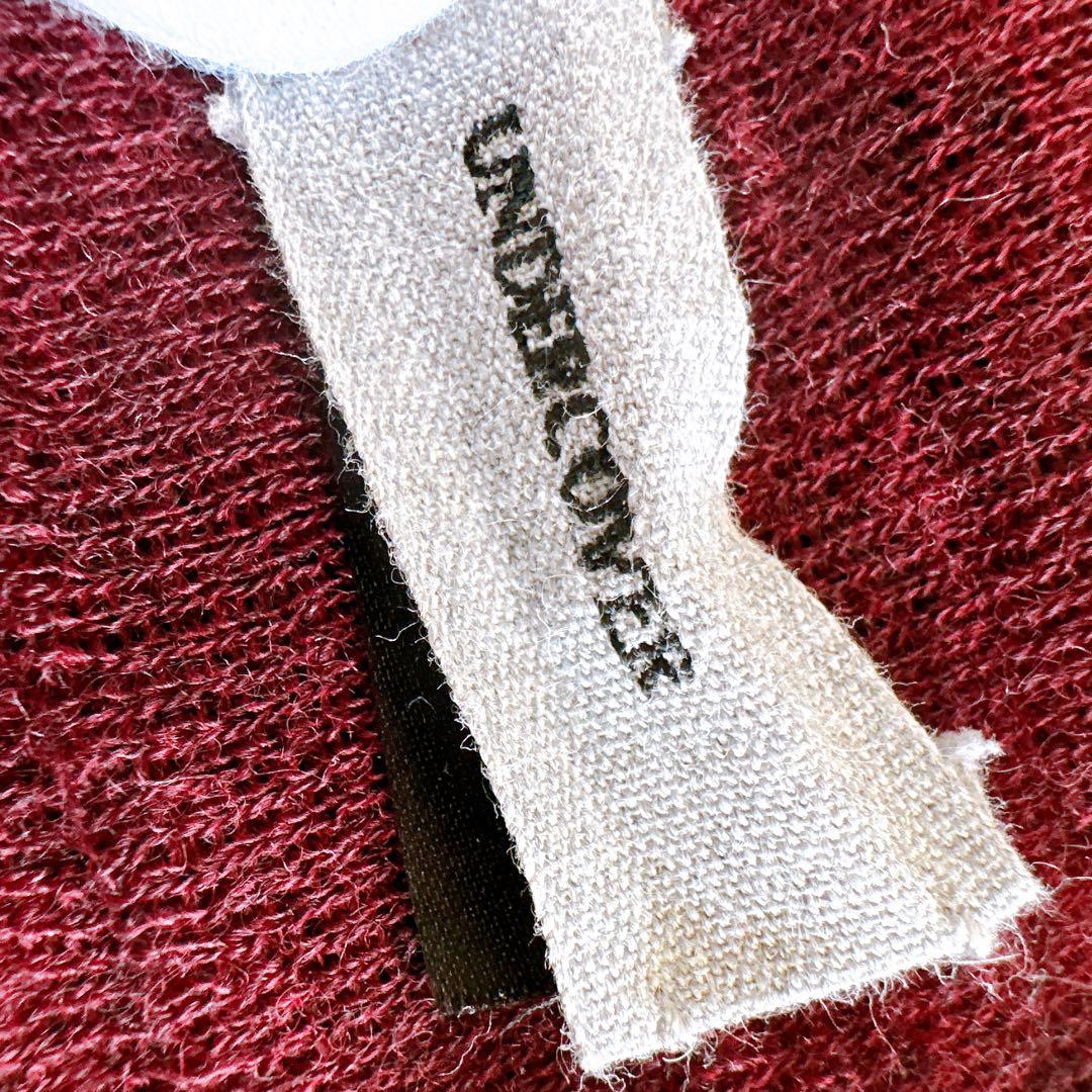 アンダーカバー UNDERCOVER ストール マフラー　大判 刺繍