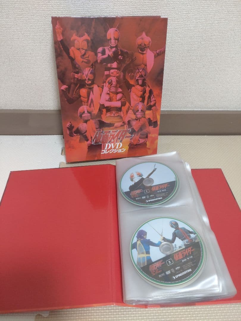 し*ん様 仮面ライダーDVDコレクション　昭和　DVD専用フォルダ