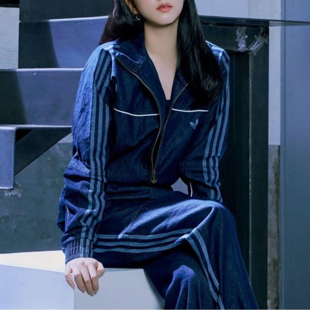 adidas　DENIM TRACK JACKET デニム トラック ジャケット