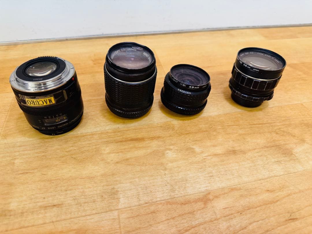 Canon キャノン EOS 650 一眼レフカメラ レトロ 時代物 セット