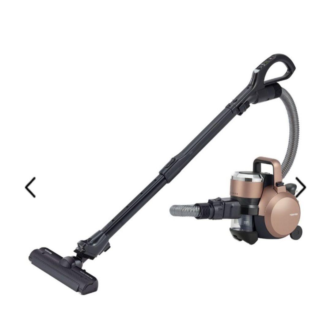 〈新品.未使用品〉 TOSHIBA キャニスター掃除機 ローズゴールド 本体