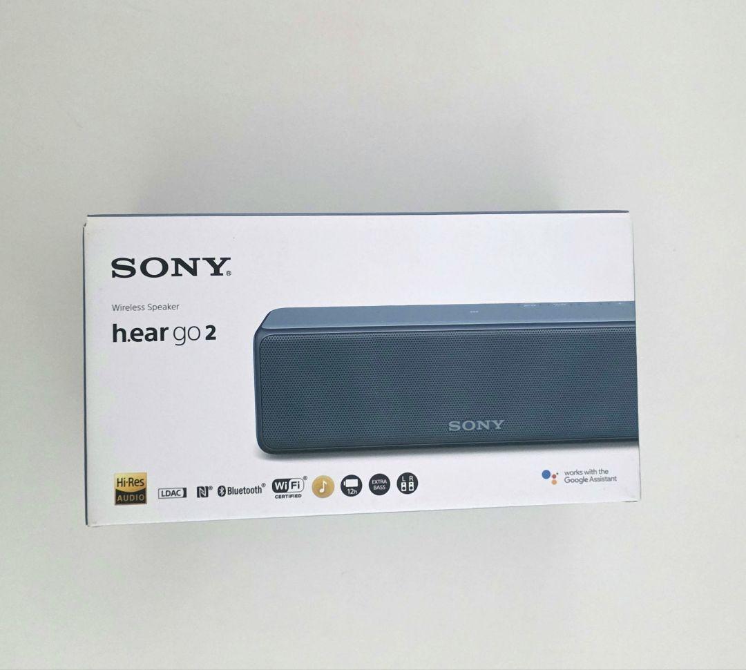 SONY hear go 2 ワイヤレススピーカー ブルー