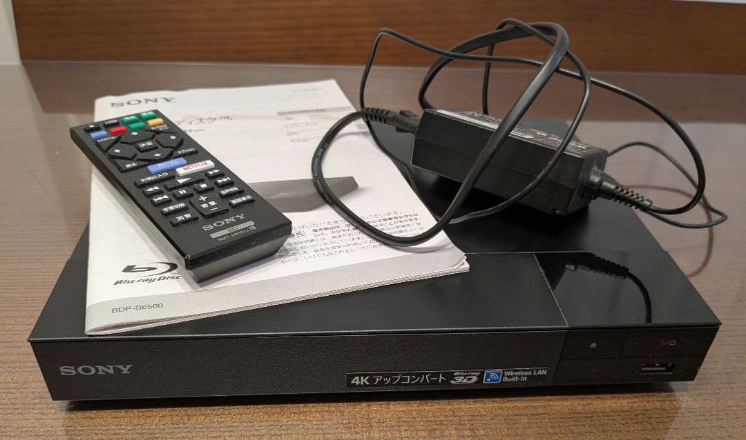 pmja SONYブルーレイディスク/DVDプレーヤー　BDP-S6500