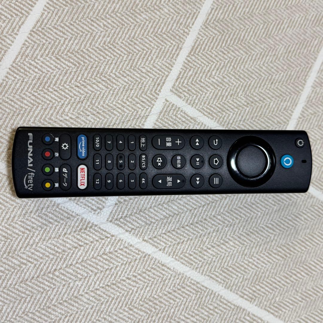 FUNAI 43型 4Kスマートテレビ FirerTV搭載