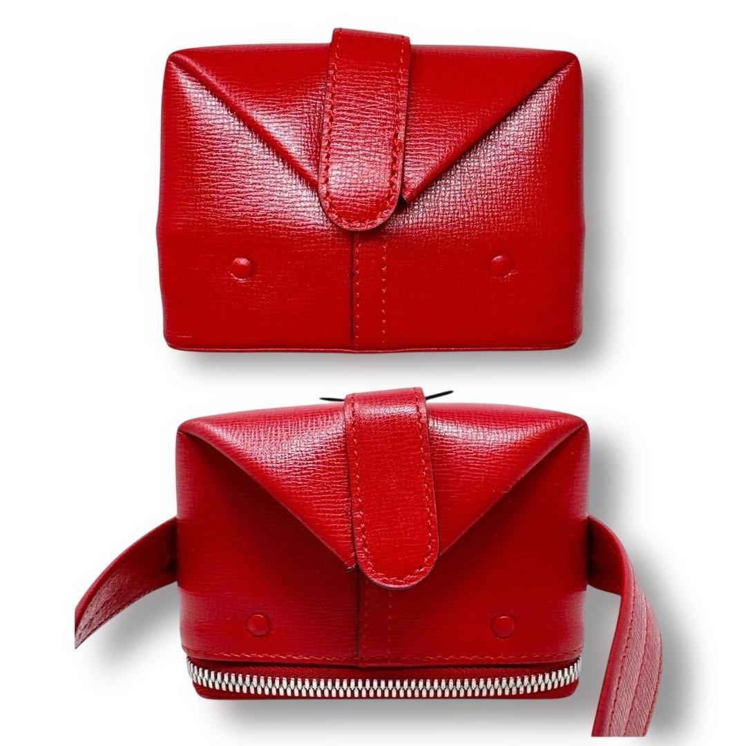 ヴァレクストラ ハンドバッグ トリックトラック レッド 赤 レザー ブランド