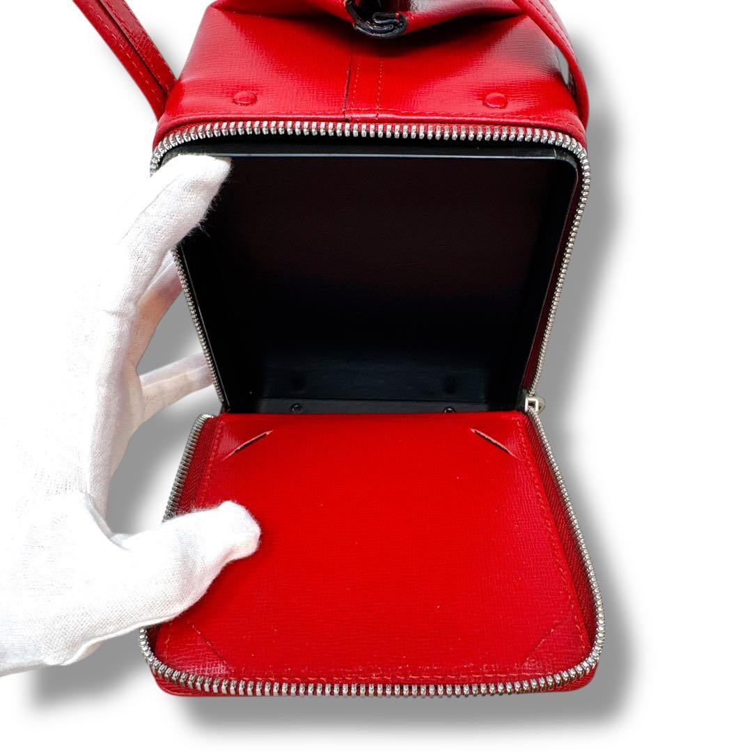 ヴァレクストラ ハンドバッグ トリックトラック レッド 赤 レザー ブランド