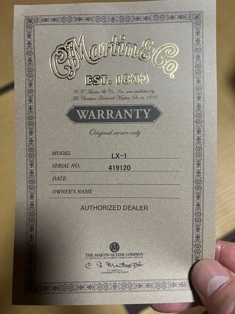 【値下げ交渉OK】Martin & Co. LX1 アコースティックギター