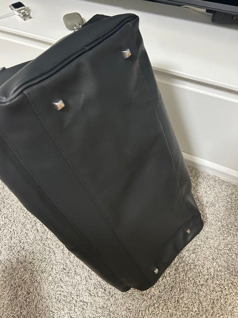 テクスチャードトラベルバッグ　ボストンバック　旅行かばん