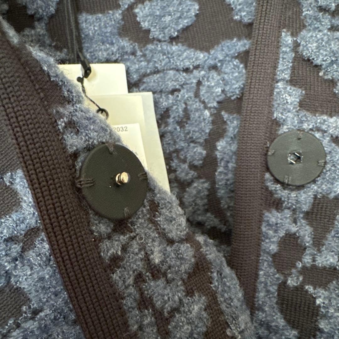 【Mzk】シップス　 ジャカードジャケット　レディース　五泉ニット　新品