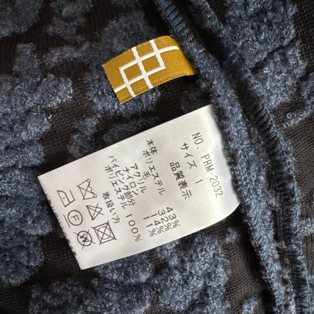 【Mzk】シップス　 ジャカードジャケット　レディース　五泉ニット　新品