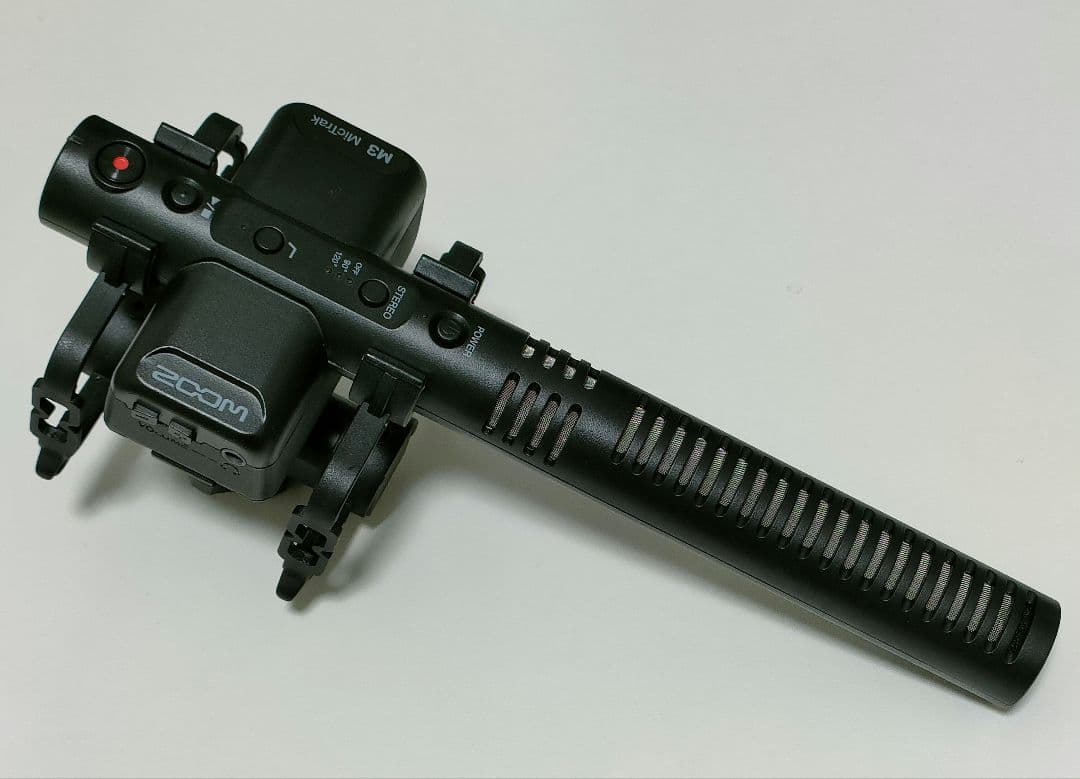 ZOOM M3 MicTrak ショットガンマイク AZDEN SWS-100付