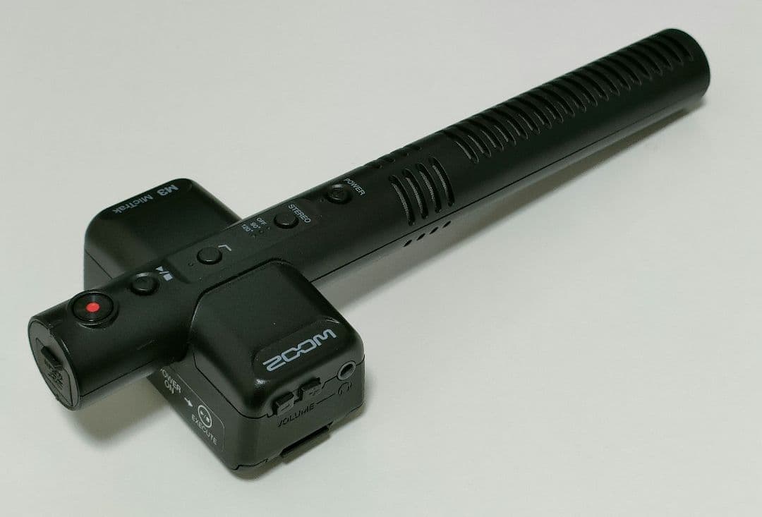 ZOOM M3 MicTrak ショットガンマイク AZDEN SWS-100付