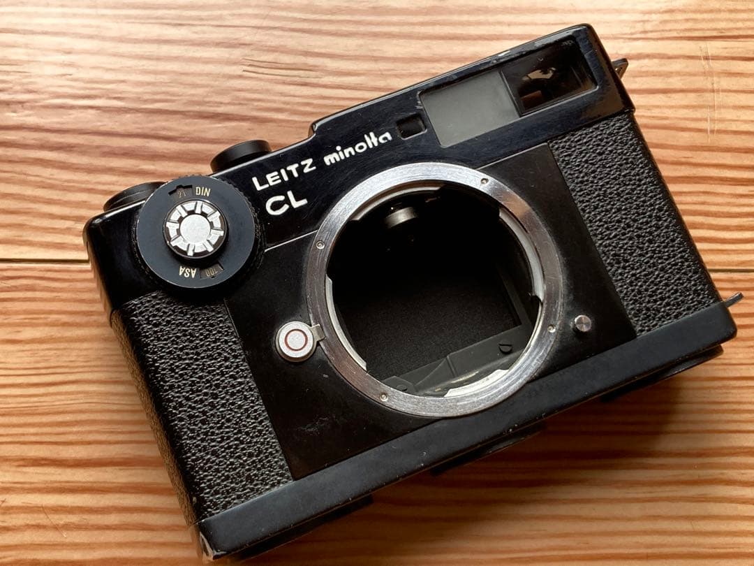 後塗ブラックペイントLEITZ minolta CLノクトンクラッシック40mm