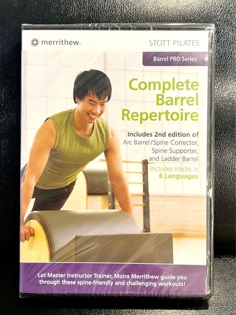値下げ！完全版STOTT PILATES DVD▶︎Complete Barrel