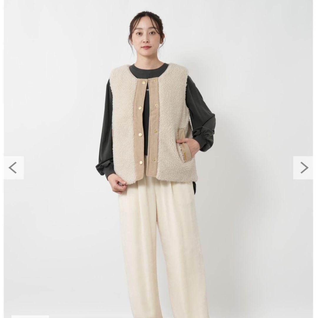 バブアー レディース ボア ライナー ベスト Barbour ノーカラー