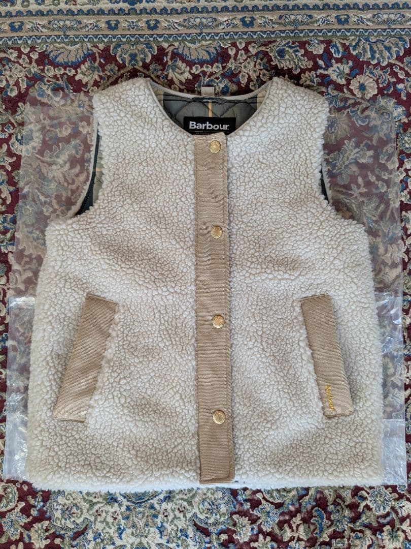 バブアー レディース ボア ライナー ベスト Barbour ノーカラー