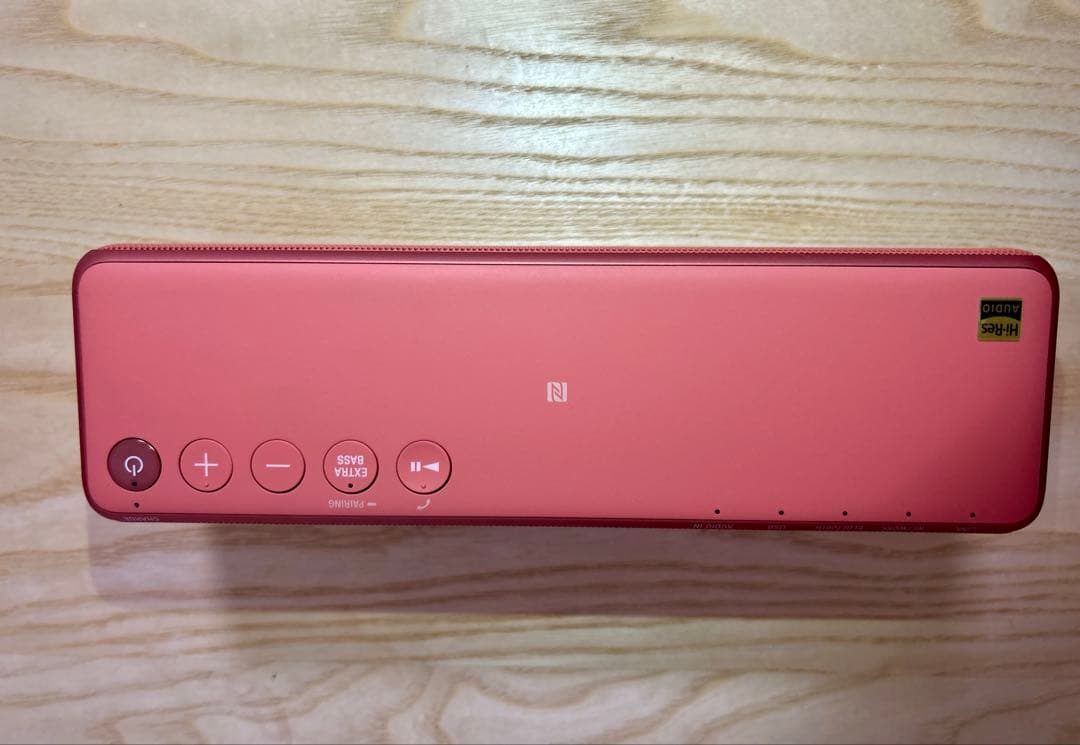 ソニー　ワイヤレススピーカー　srs-hg10 レッド