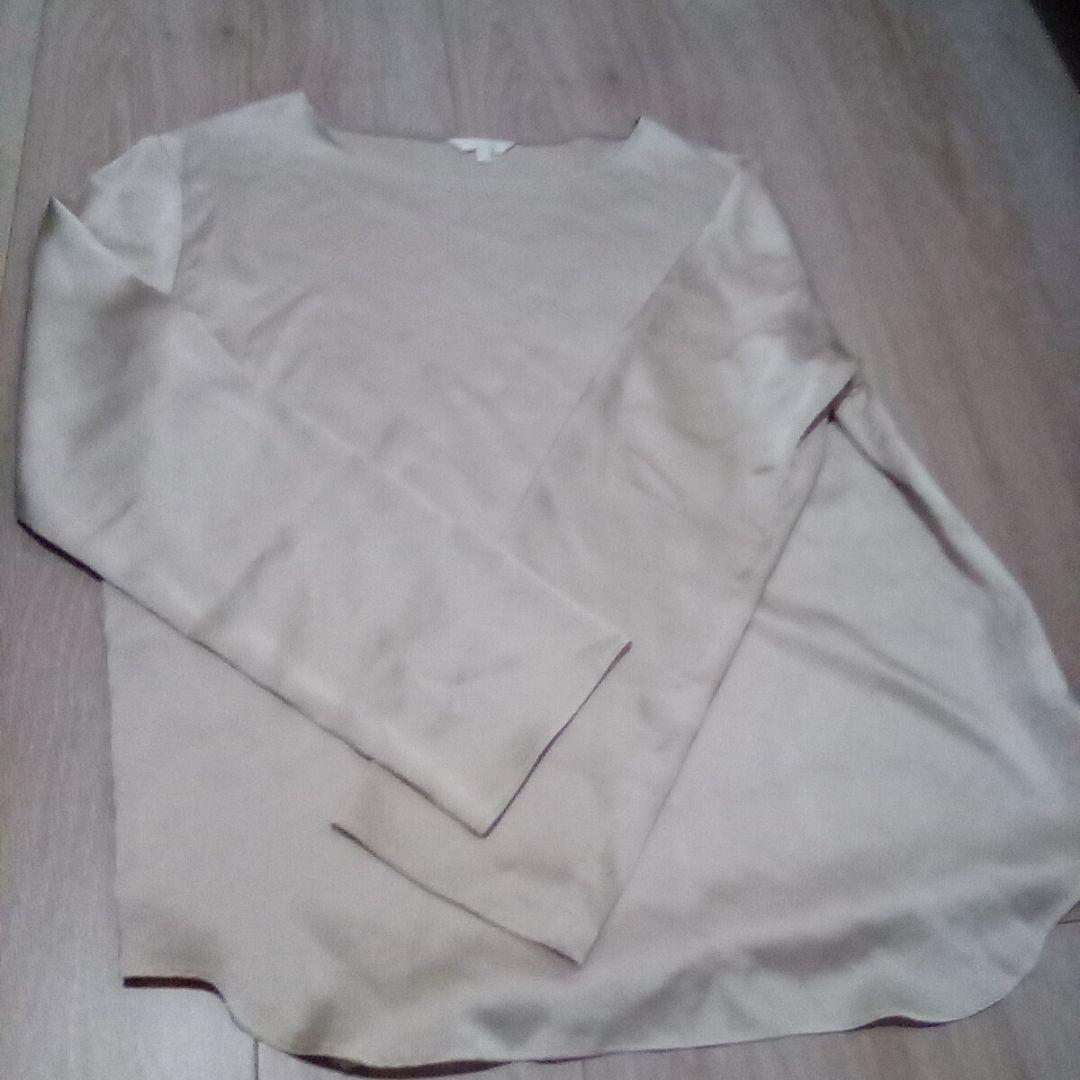 ドローイングナンバーズ　サテンボートネックブラウス